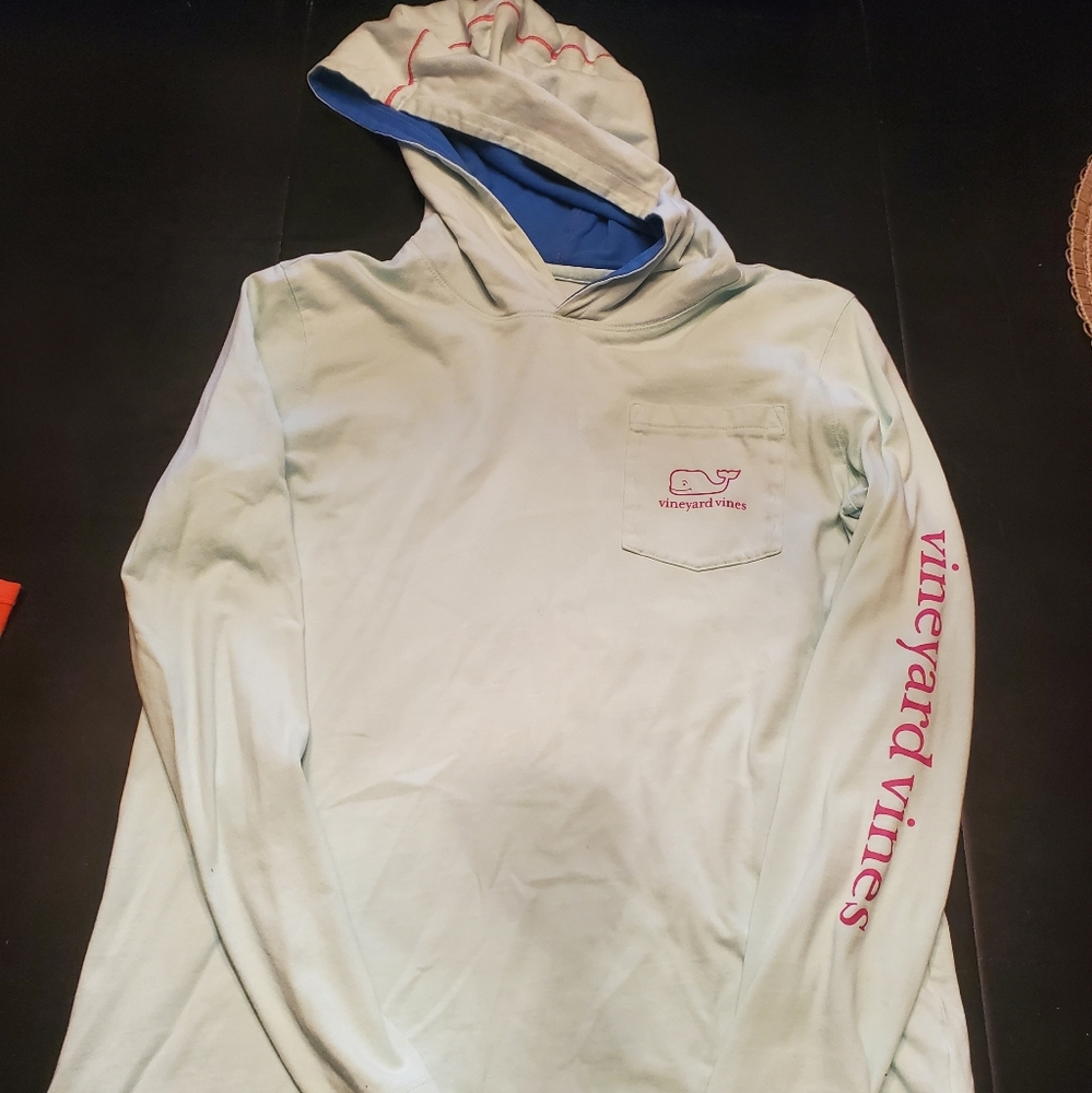 Girls Vinyard Vines long sleeve hoodie